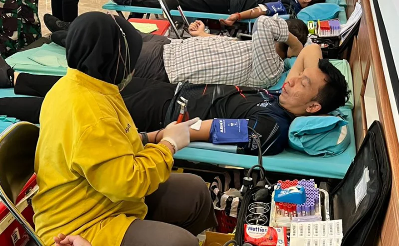 PT SHA SOLO Ikut Serta Dalam Kegiatan Donor Darah yang Diadakan Oleh Bank Arta Graha